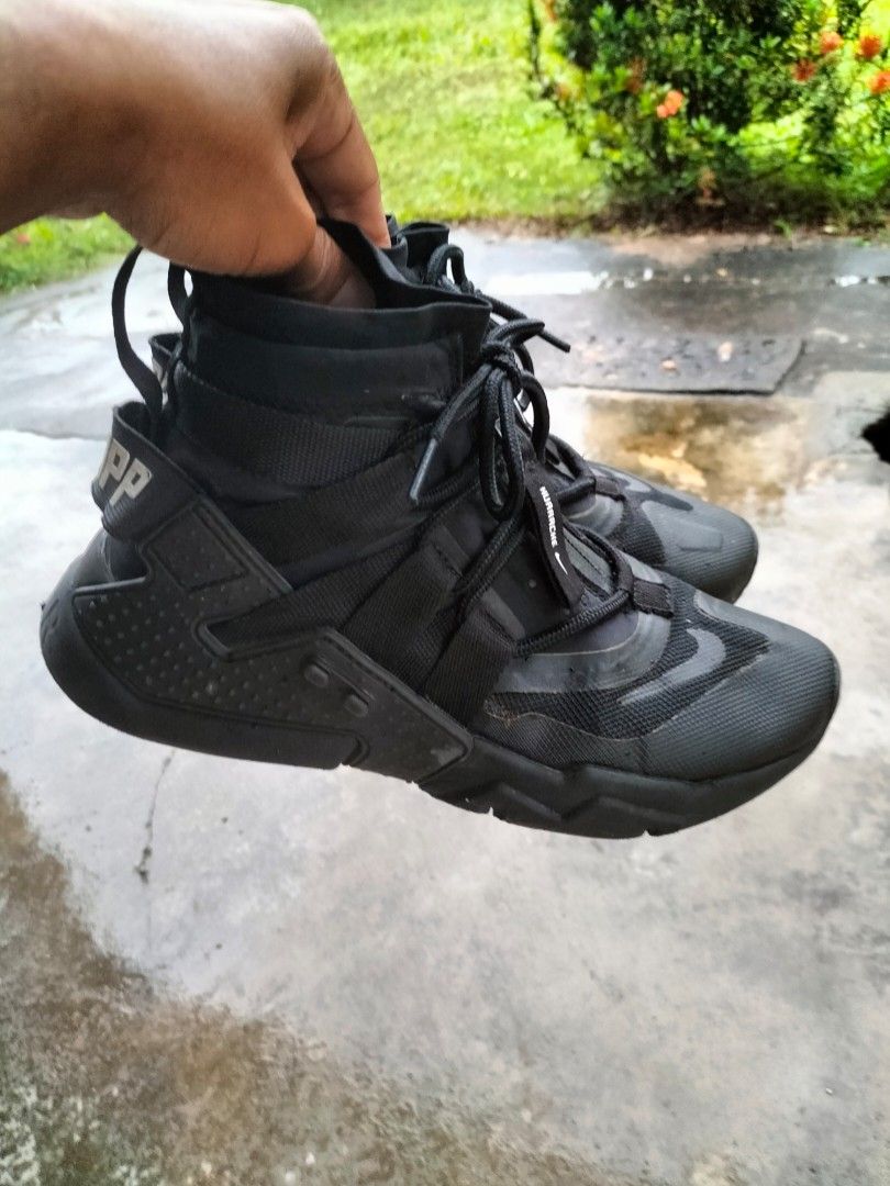 Air huarache new arrivals gripp triple black
