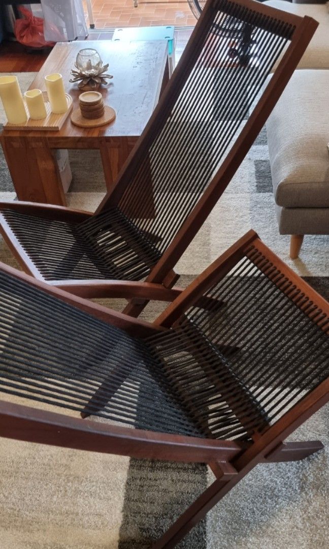 IKEA BROMMO outdoor lounge chair, Furniture & Home Living, Furniture