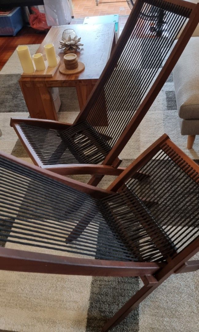 IKEA BROMMO outdoor lounge chair, Furniture & Home Living, Furniture