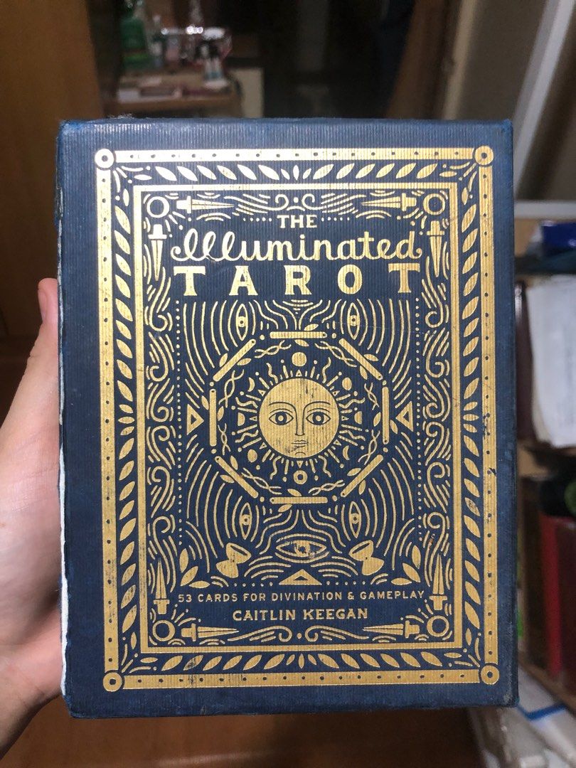 Illuminated Tarot 53 cards for divination by Caitlin Keegan on Carousell