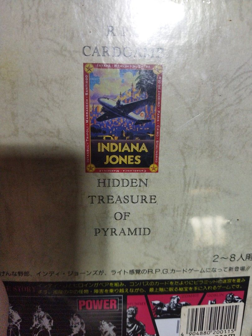 INDIANA JONES SEALED (Category: Storybooks) located in Muntinlupa City. Submitted by periwinklefairy23 (Listing ID 1216879720, Image 2). Description: bnew sealed orig.