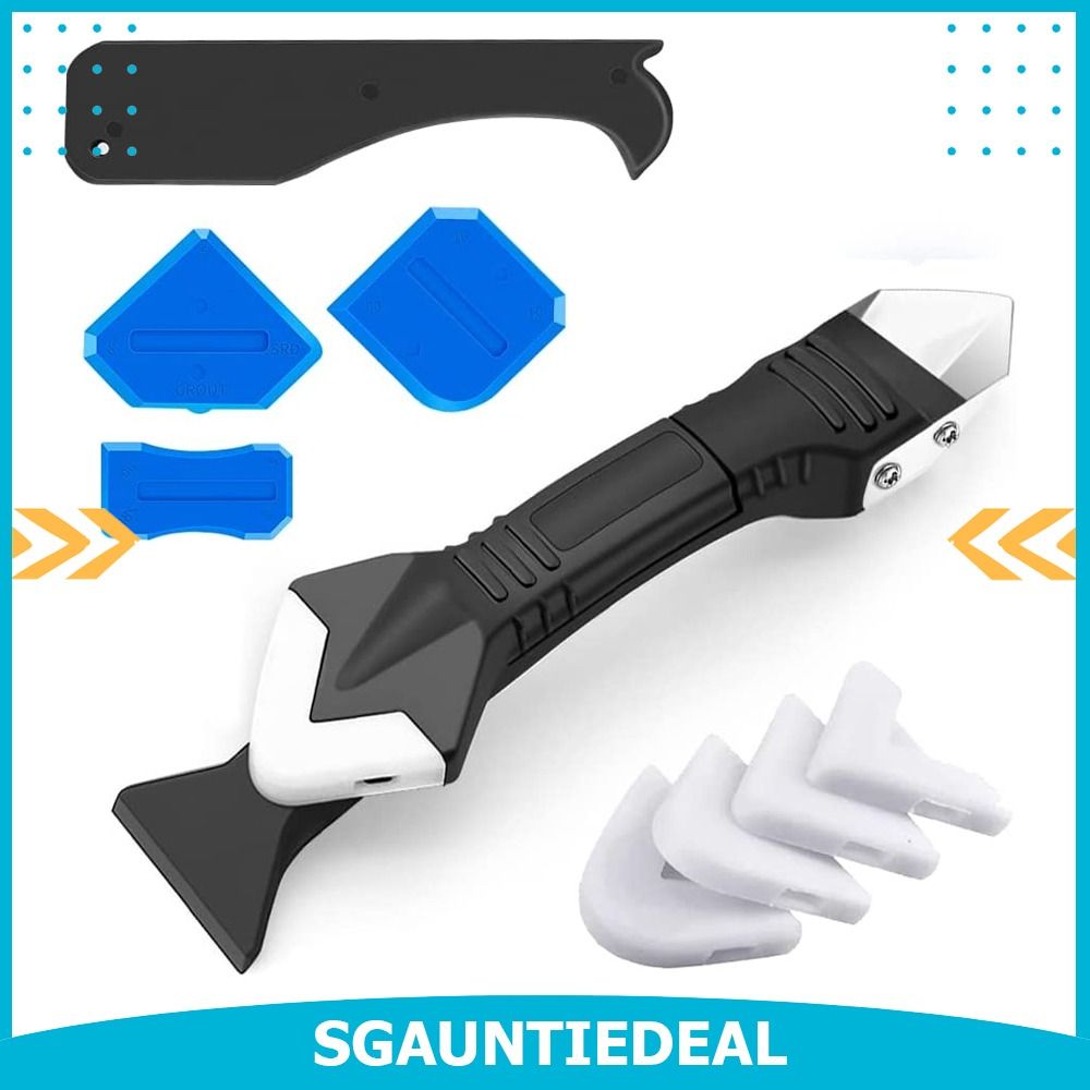 8 In 1 Silicone Remover Caulk Finisher Sealant Smooth Scraper Grout Kit  Tools For Kitchen Bathroom Window, Sink Joint Hand Tools