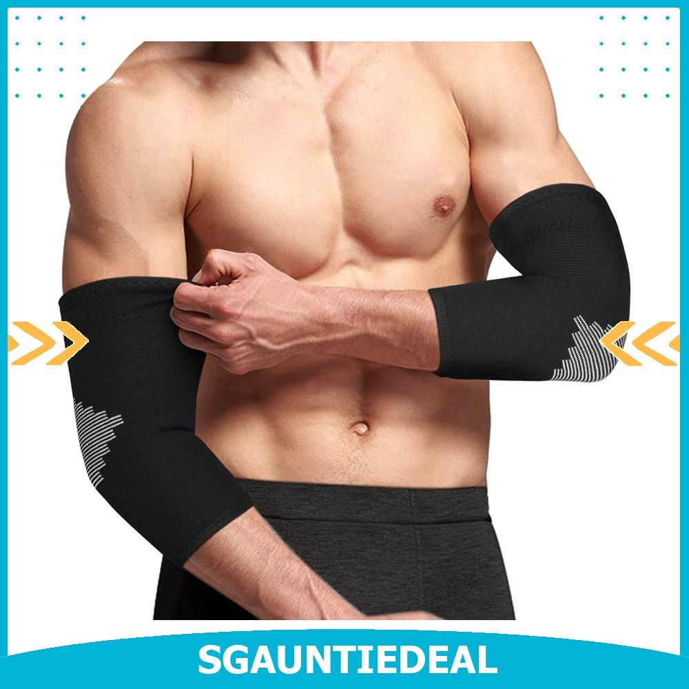 Elbow brace for weightlifting top