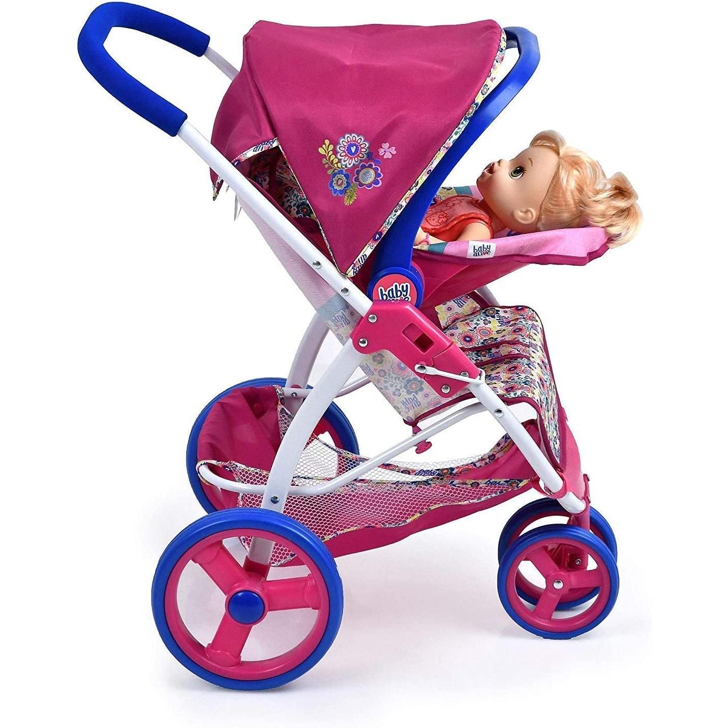 Baby alive doll sales stroller travel system