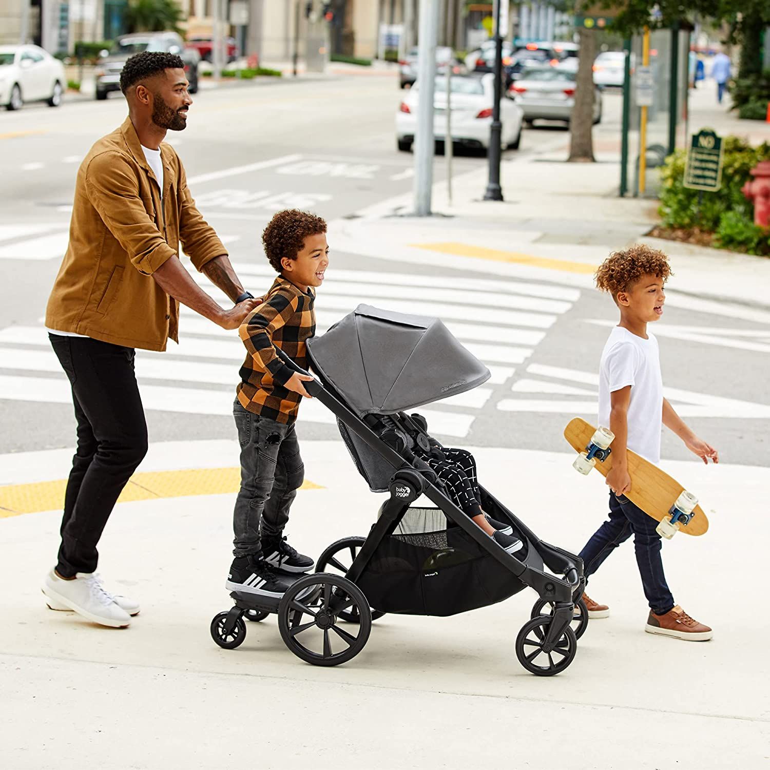 Baby jogger glider board used 2025