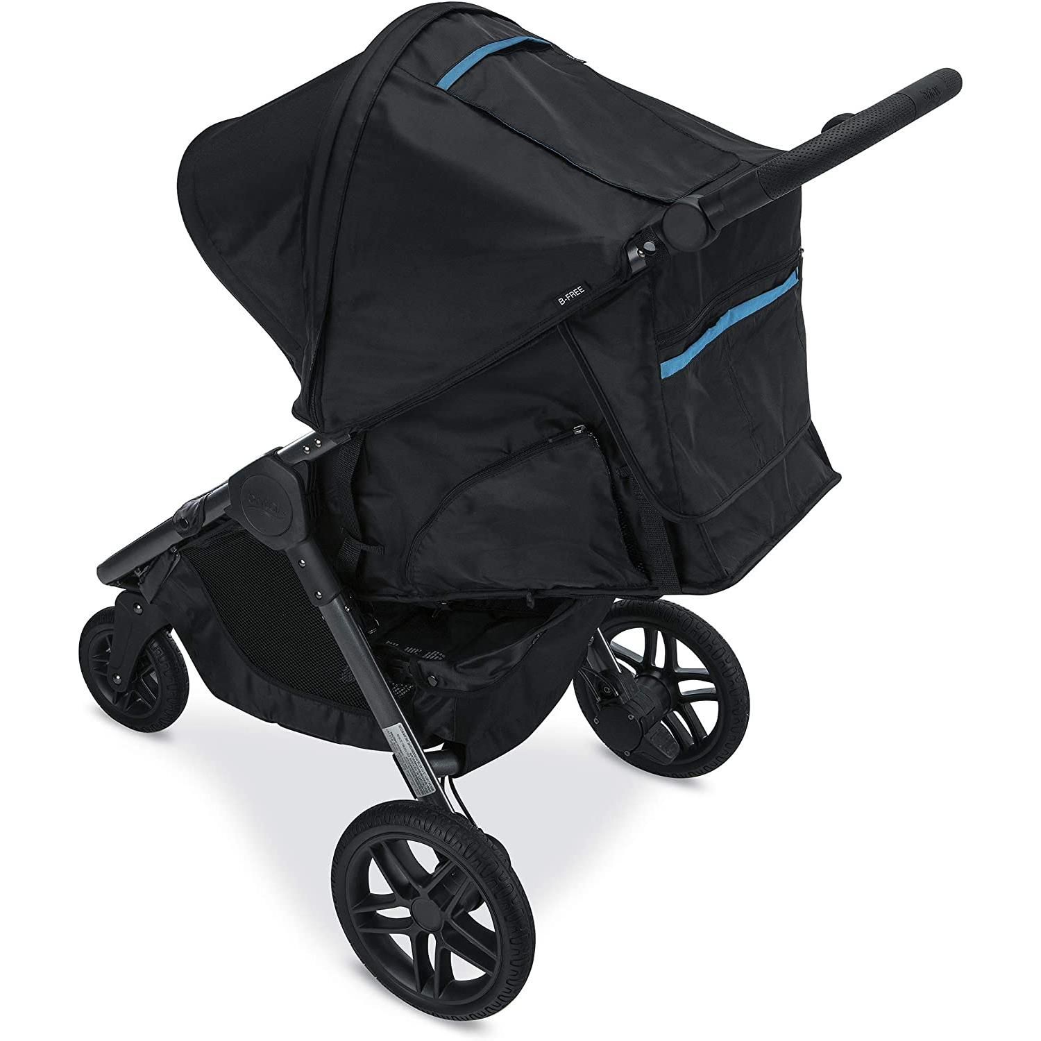 instock Britax B Free Stroller Cool Flow Teal All Terrain