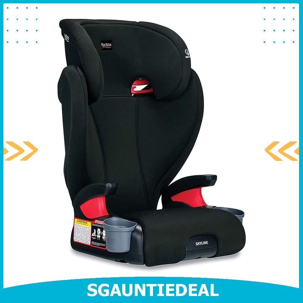 instock Britax Skyline Backless Booster Seat Dusk Babies Kids Maternity Care on Carousell
