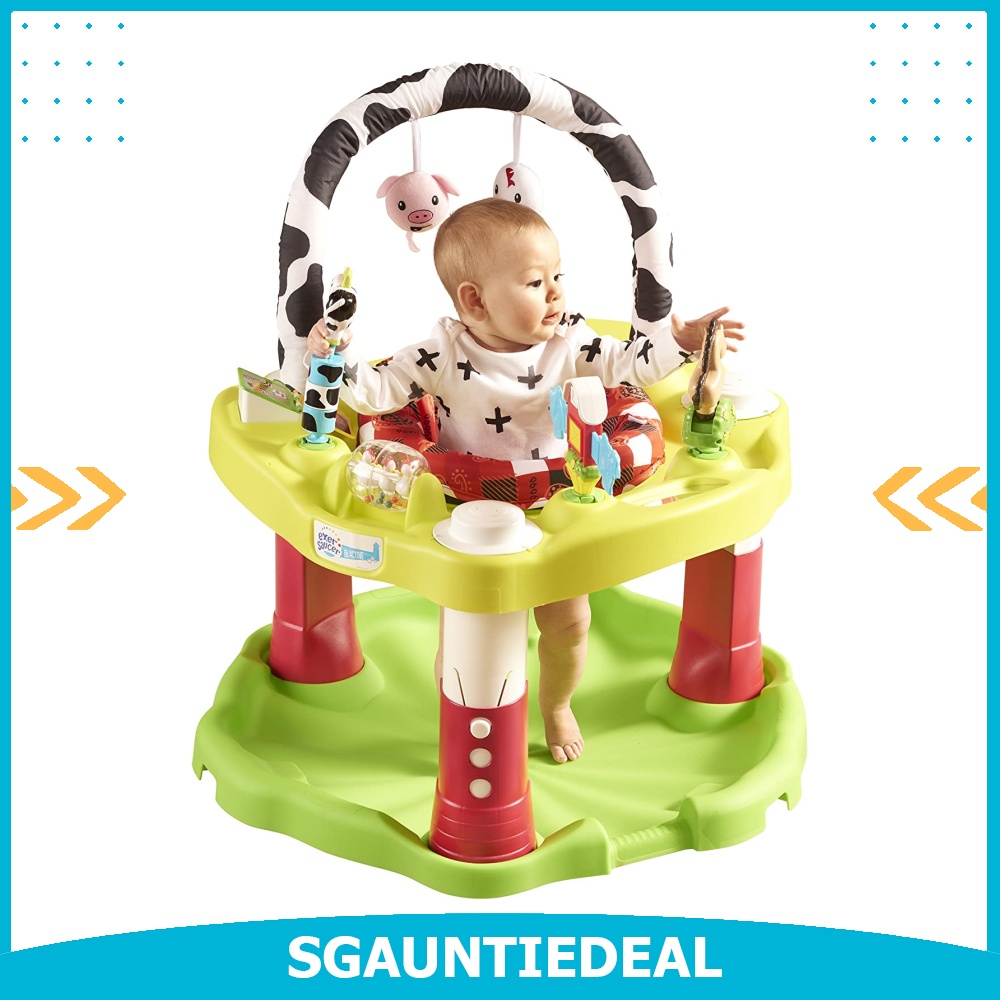 Baby exersaucer activity center best sale