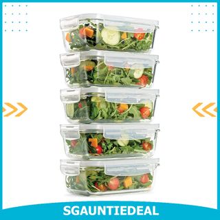 Freshware Food Storage Containers [36 Set] 16 oz Plastic Deli Containers  with Lids, Slime, Soup, Meal Prep Containers, BPA Free, Stackable, Leakproof