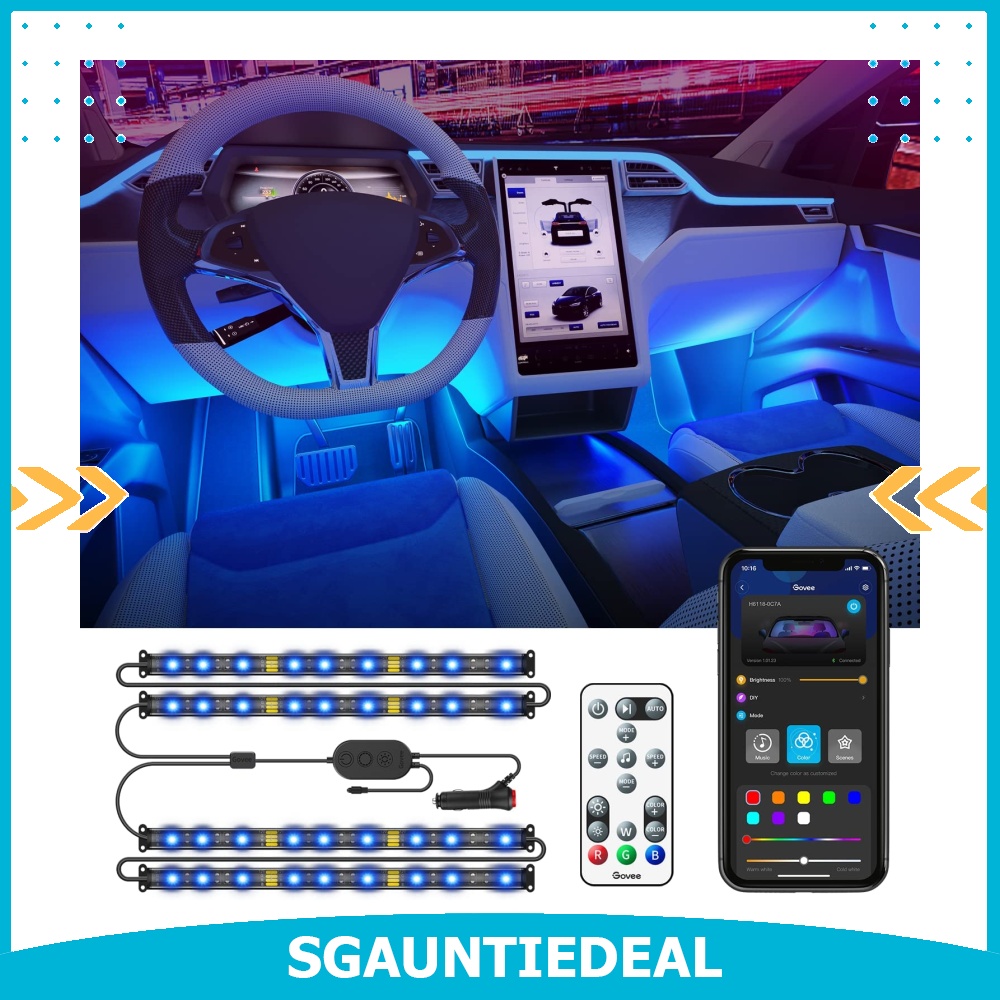 instock Govee Car Lights Smart APP Control LED Interior Light