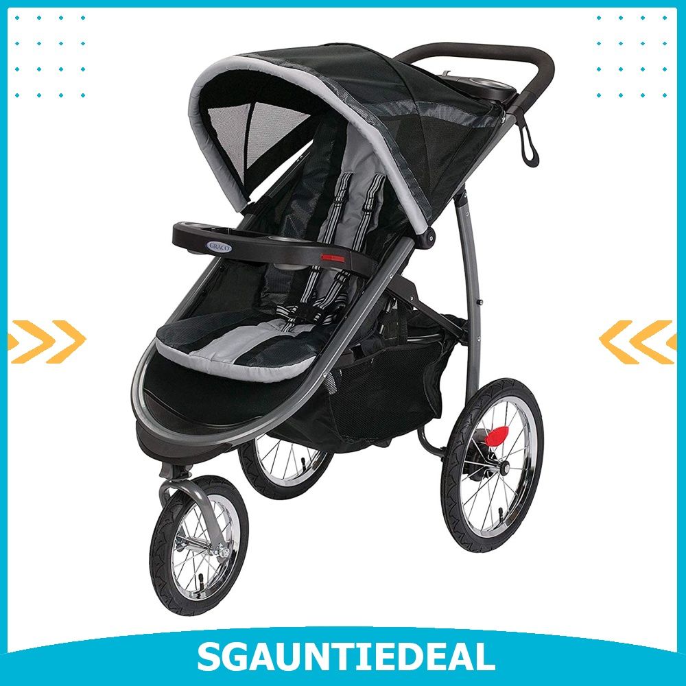 instock Graco FastAction Fold Jogger Stroller Gotham Babies