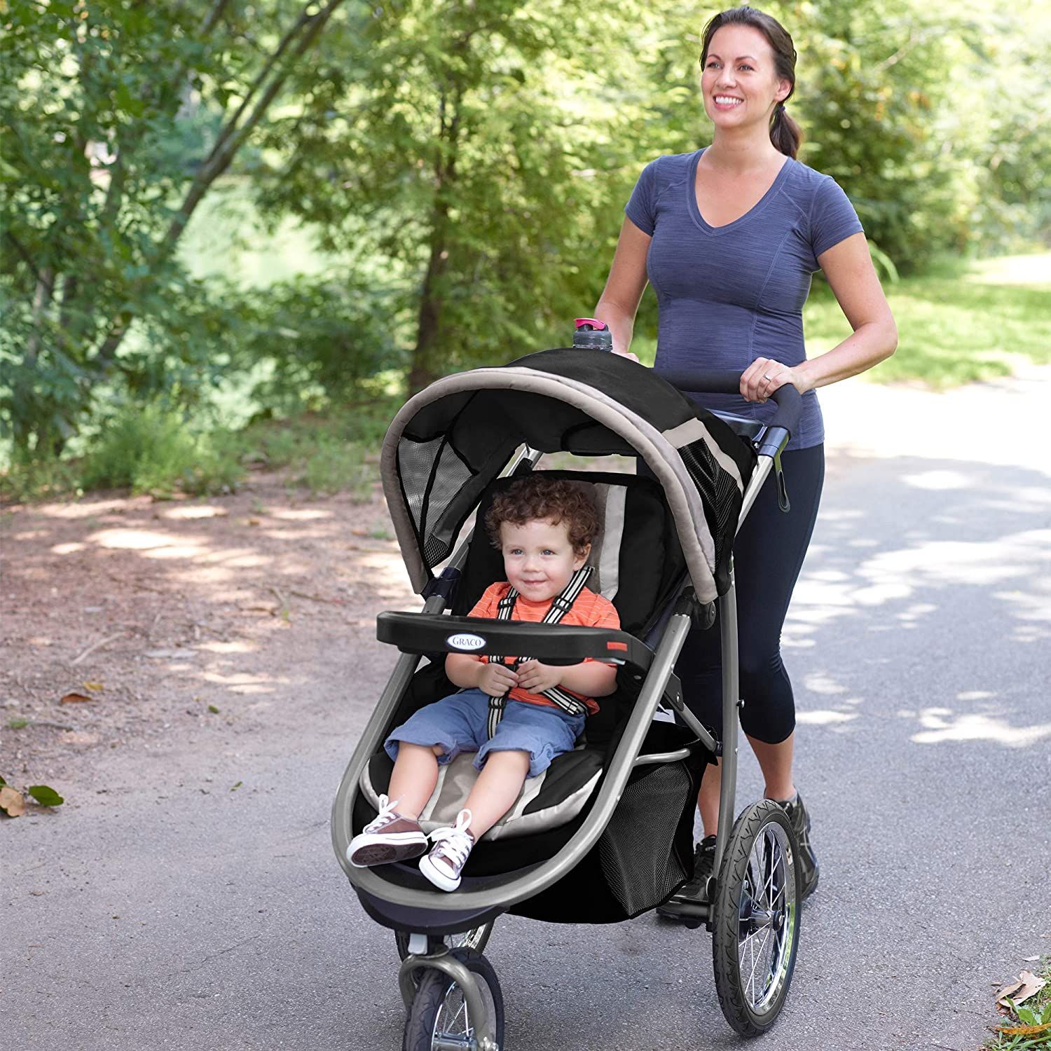 instock Graco FastAction Fold Jogger Stroller Gotham Babies