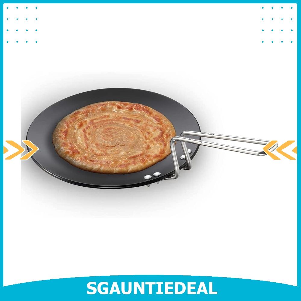 (instock) HawkinsFutura Hard Anodized Concave Griddle Tava, 11Inch