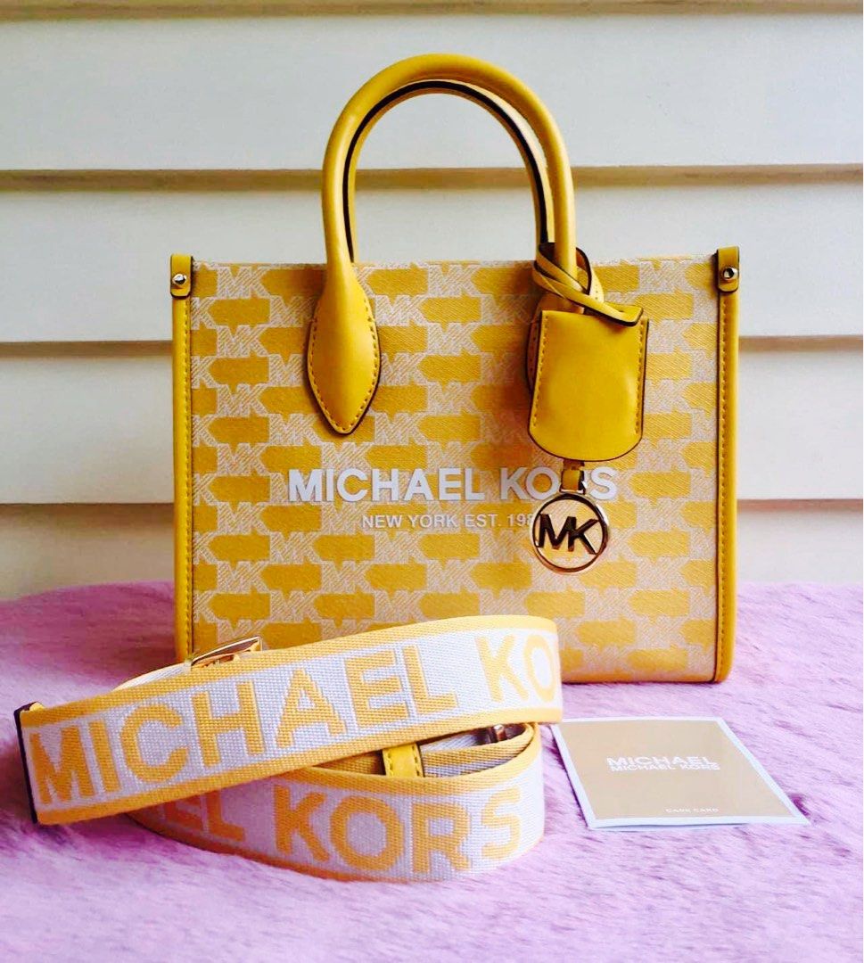 INSTOCK INTRANSIT Michael Kors Mirelle Small Tote Bag Blue