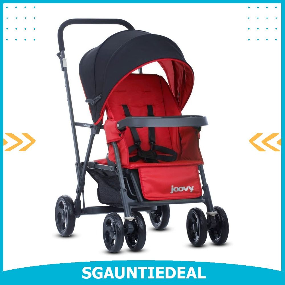 Joovy double stroller sit and stand shop