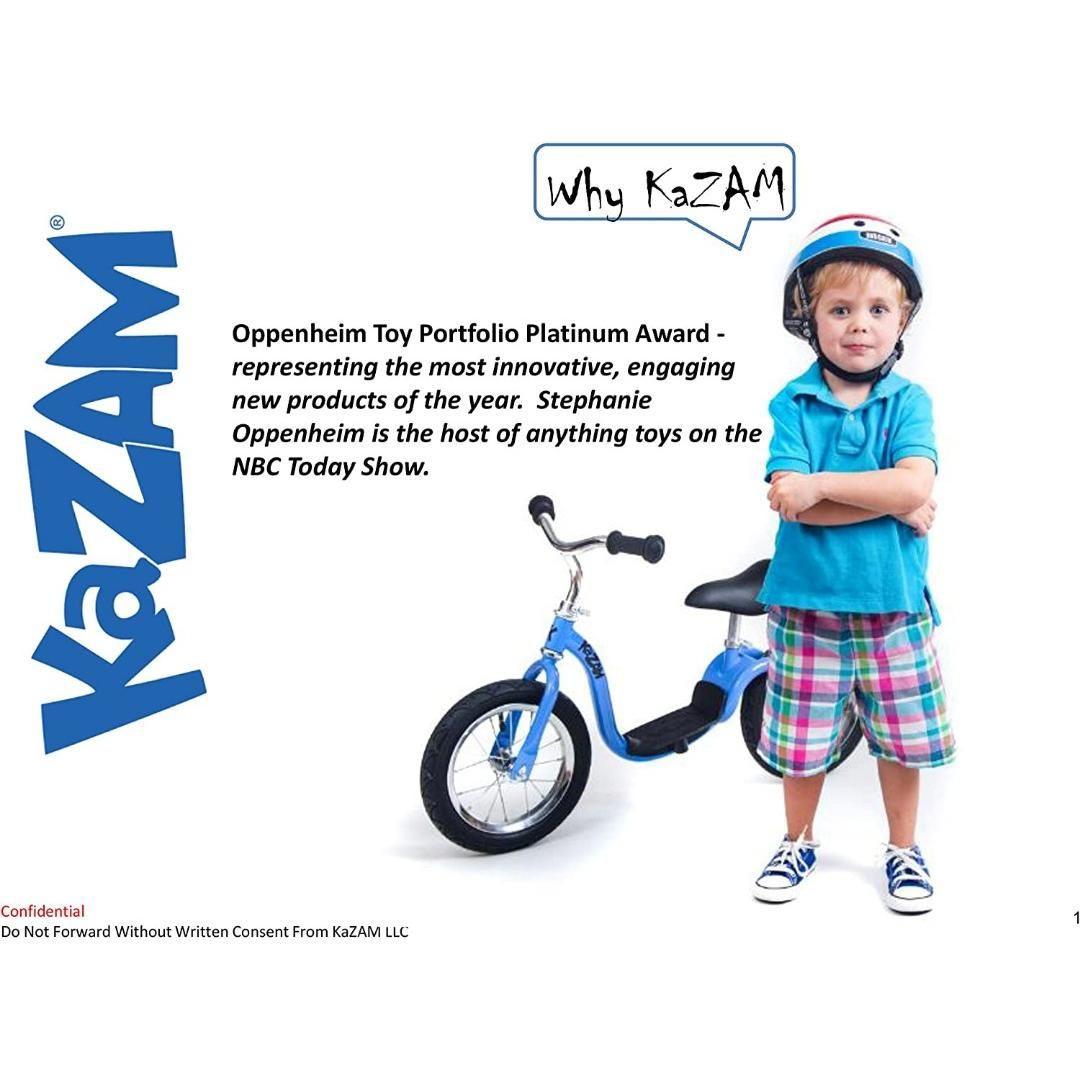 instock KaZAM v2s No Pedal Balance Bike Sports Equipment