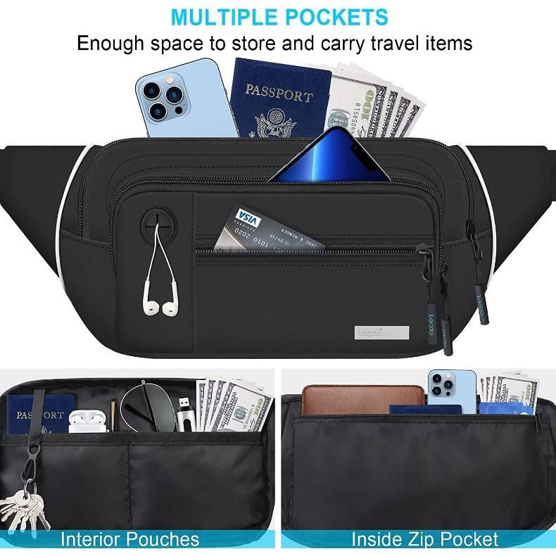 Sunsiom fanny pack waist bag men women sales crossbody hip belt pouch pocket travel sport bum