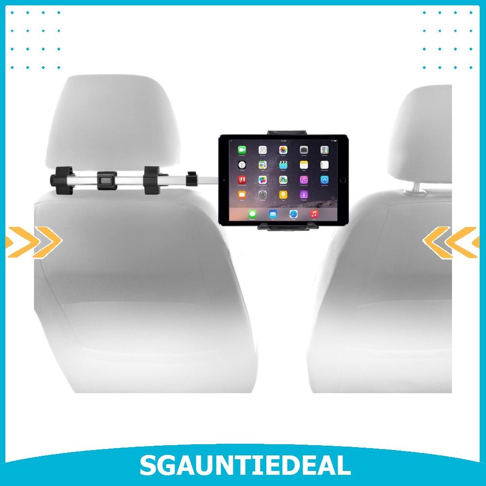 instock] Macally Car Headrest Mount Holder for Apple iPad Pro