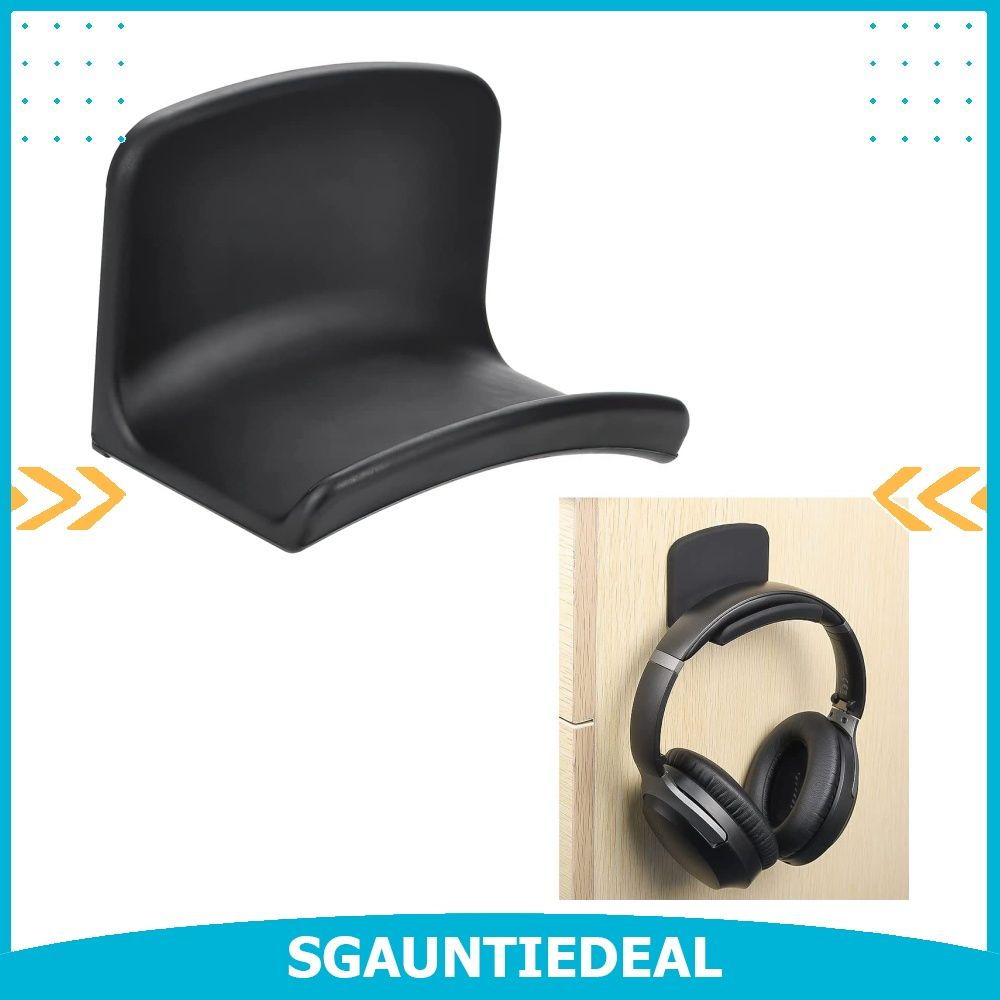 instock Neetto Headphone Hanger Holder Wall Mount Headset Hook Under Desk Universal Stand for Sennheiser Sony Bose Beats AKG Audio Technica Gaming Headphones Earphones Cables HS907 Mobile Phones Gadge...