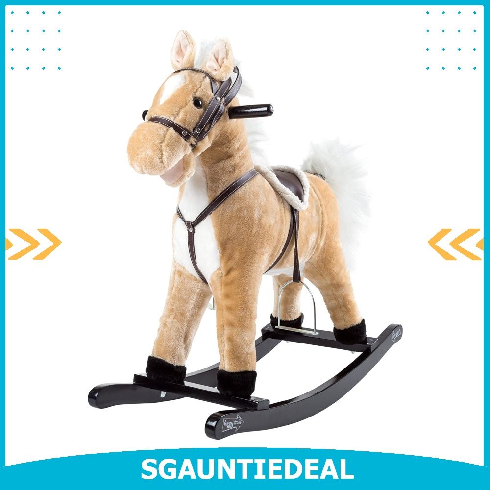 Rocking horse for 4 year old sales