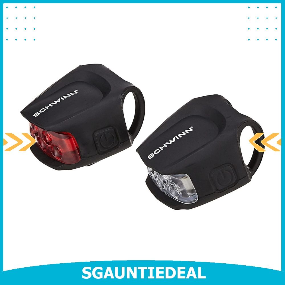 instock Schwinn LED Bike Light Simple Tool Free Mounting