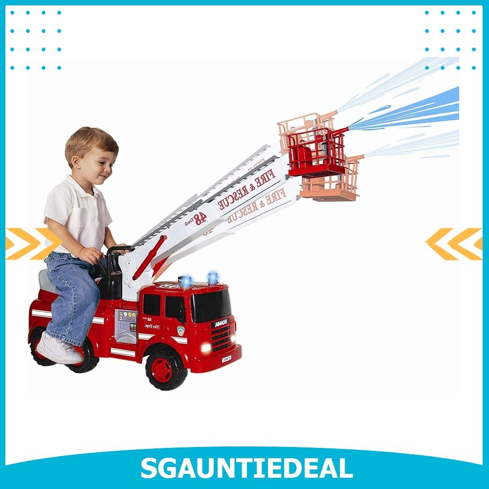 Action fire engine ride sales on