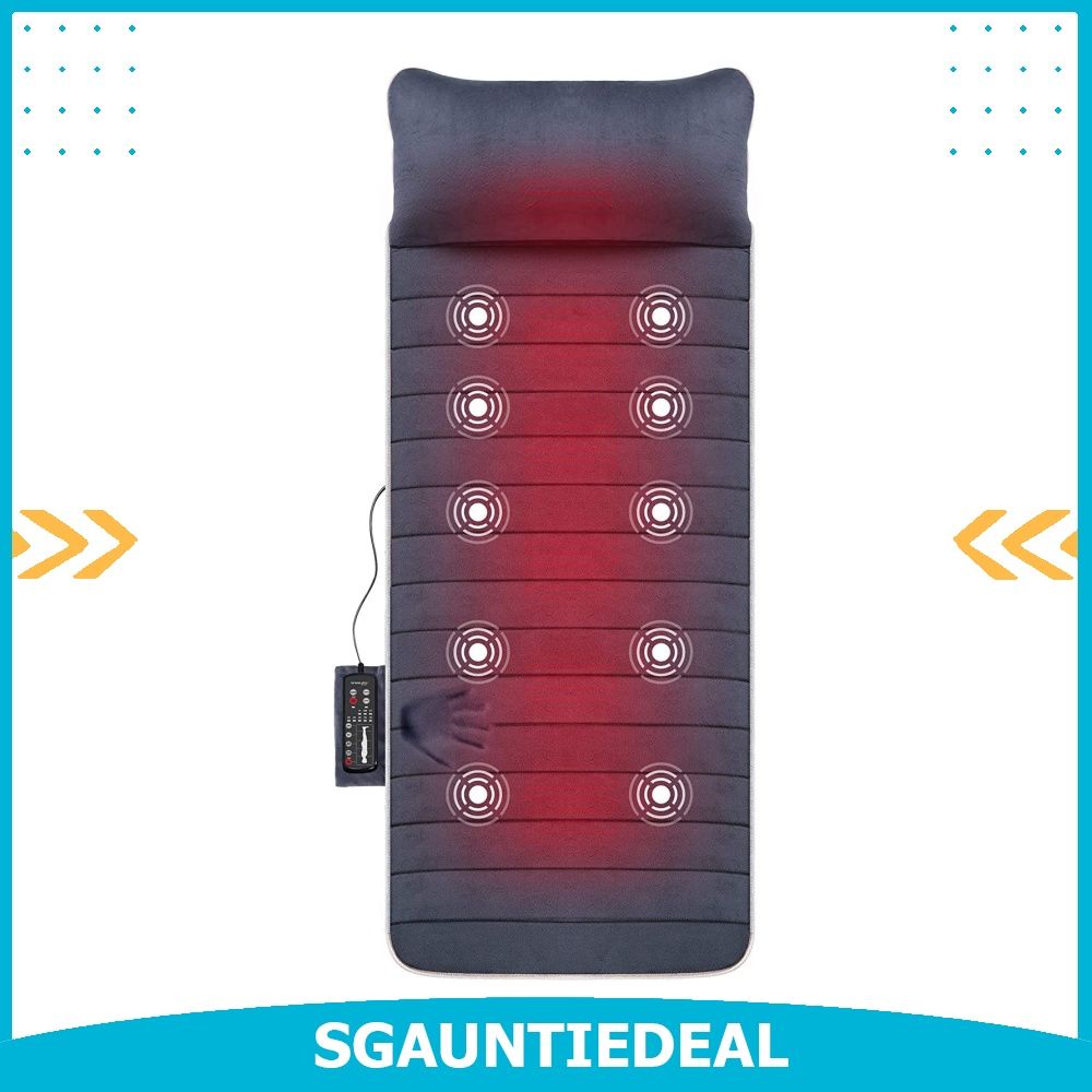 Snailax massage mat with 10 vibrating motors discount