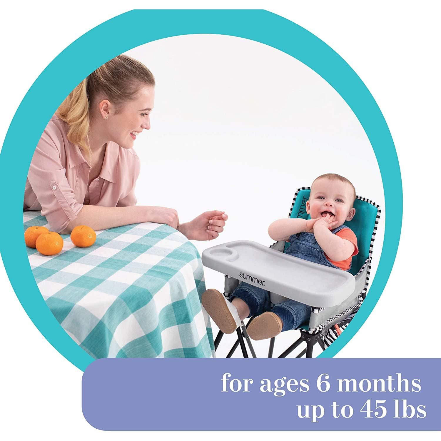 Summer pop shop up high chair