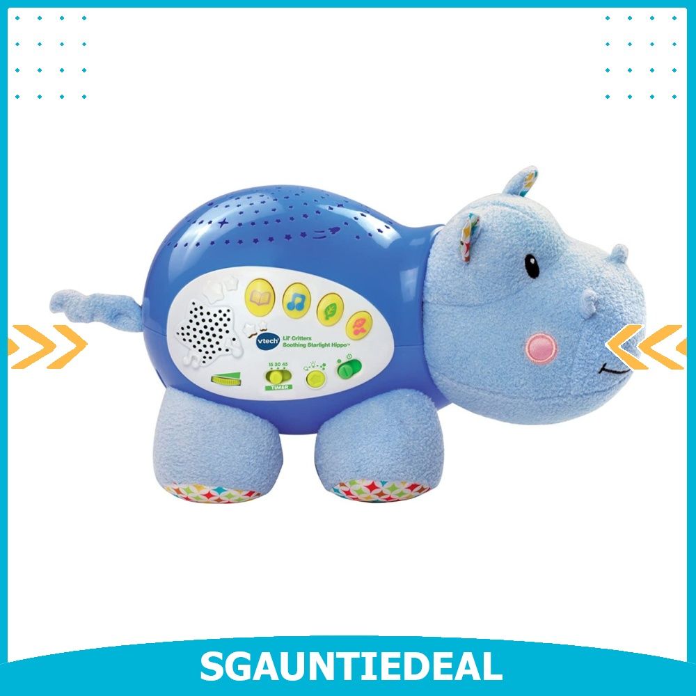 Lil critters hot sale soothing starlight hippo
