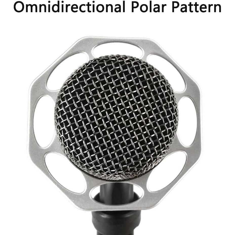 Microphone USB XIAOKOA Avec Lumière LED - Pour Streaming, Jeux, Enregistrement - Anti-buée, Prise Casque
