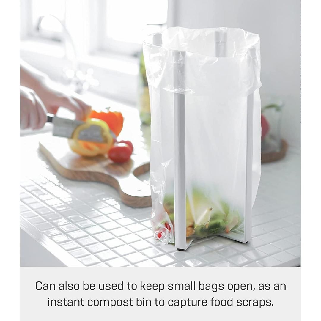 [instock] YAMAZAKI home Tower Kitchen Multi Eco Stand Plastic Bag