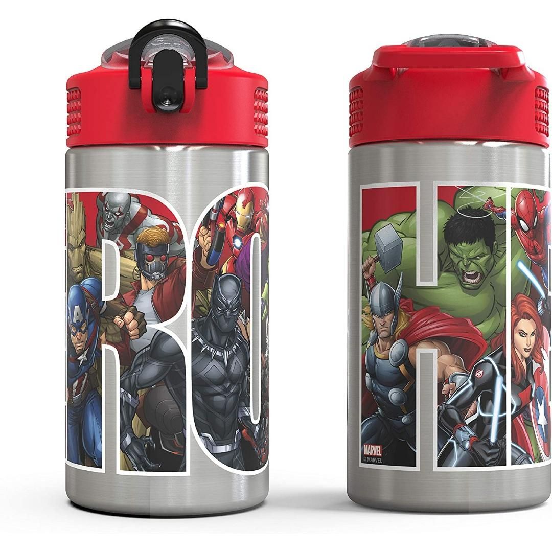 Zak Designs Marvel Comics BPA Free Water Bottle - Spider-Man
