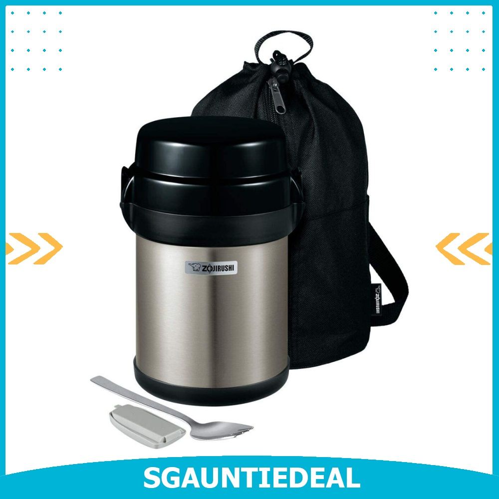 Zojirushi SL-JBE14XA Bento Stainless Lunch Jar 41 Oz