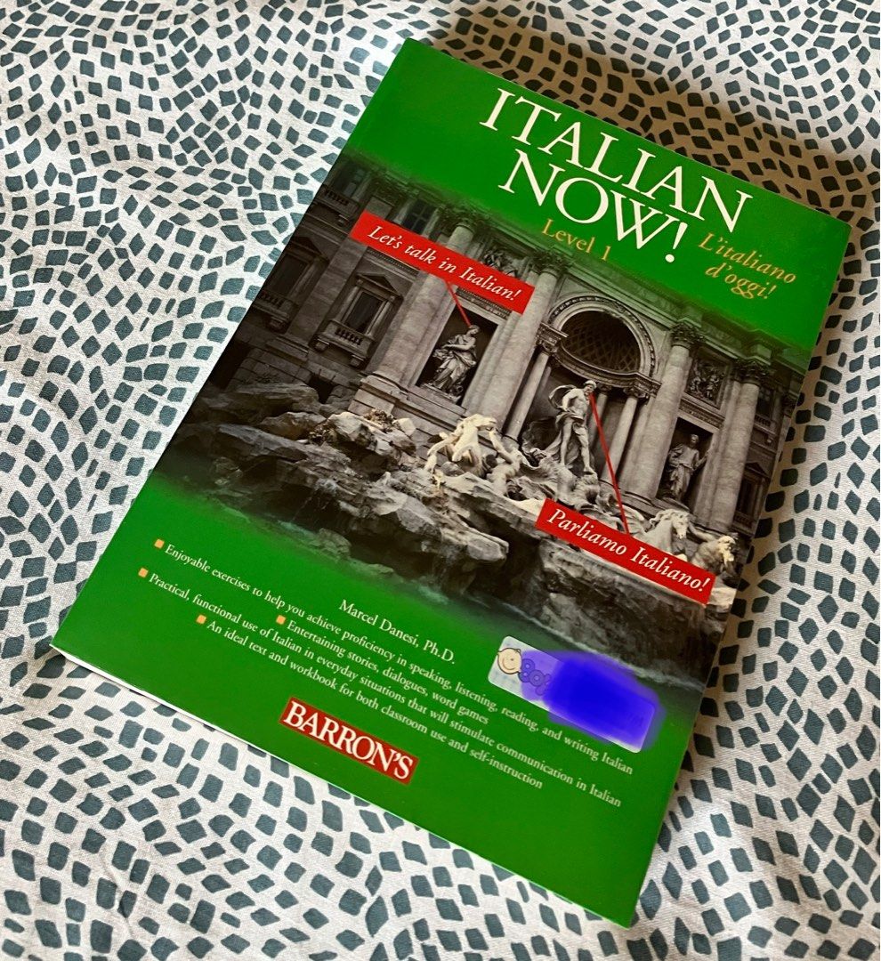 ITALIAN NOW LEVEL 1 (Category: Textbooks) located in Manila. Submitted by rl.closet.ph (Listing ID 1216912500, Image 1). Description: .