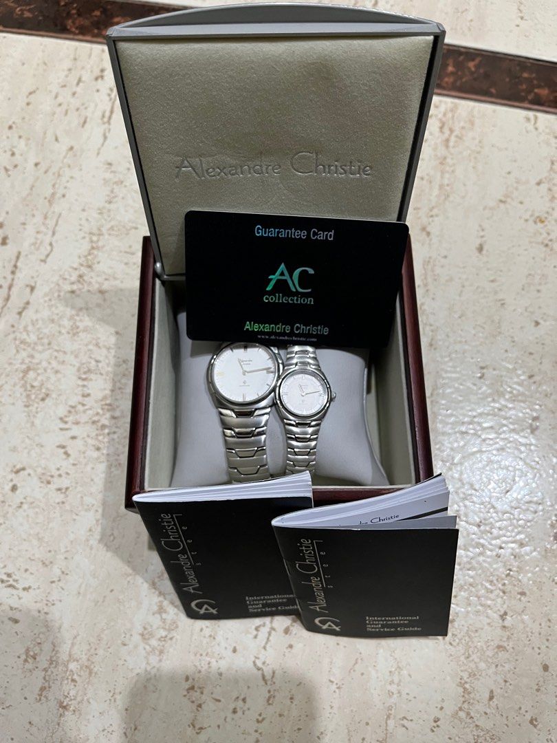 Alexandre christie couple on sale watch