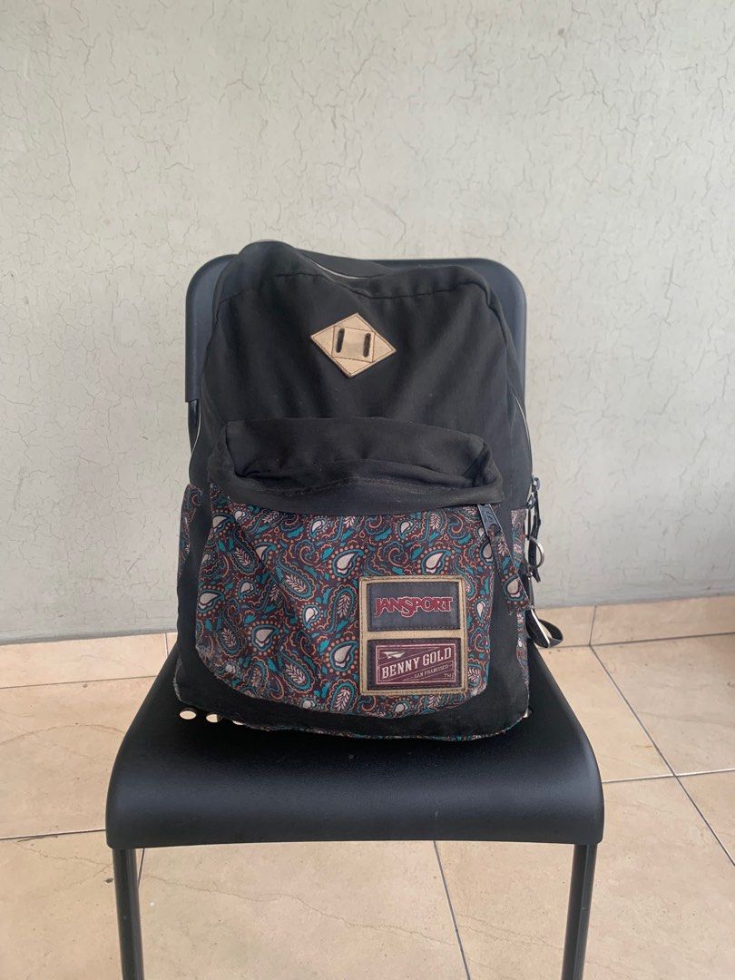 Jansport Superbreak x Benny Gold Fesyen Pria Tas Dompet