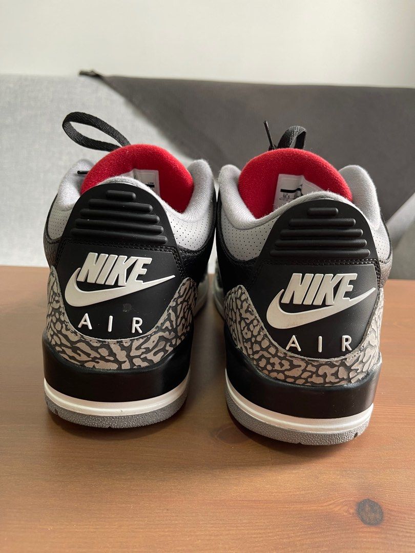 Jordan 3 black top cement 2017