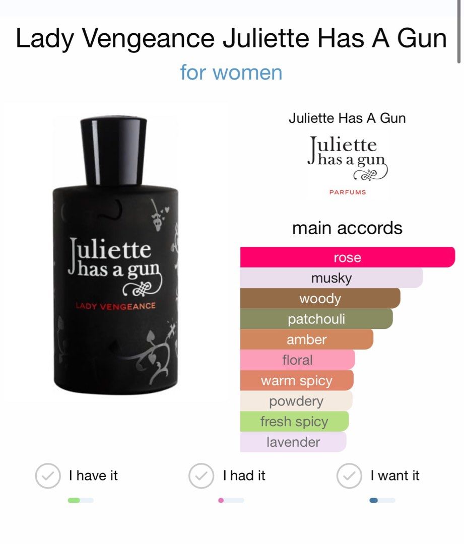 Juliette got a gun online lady vengeance