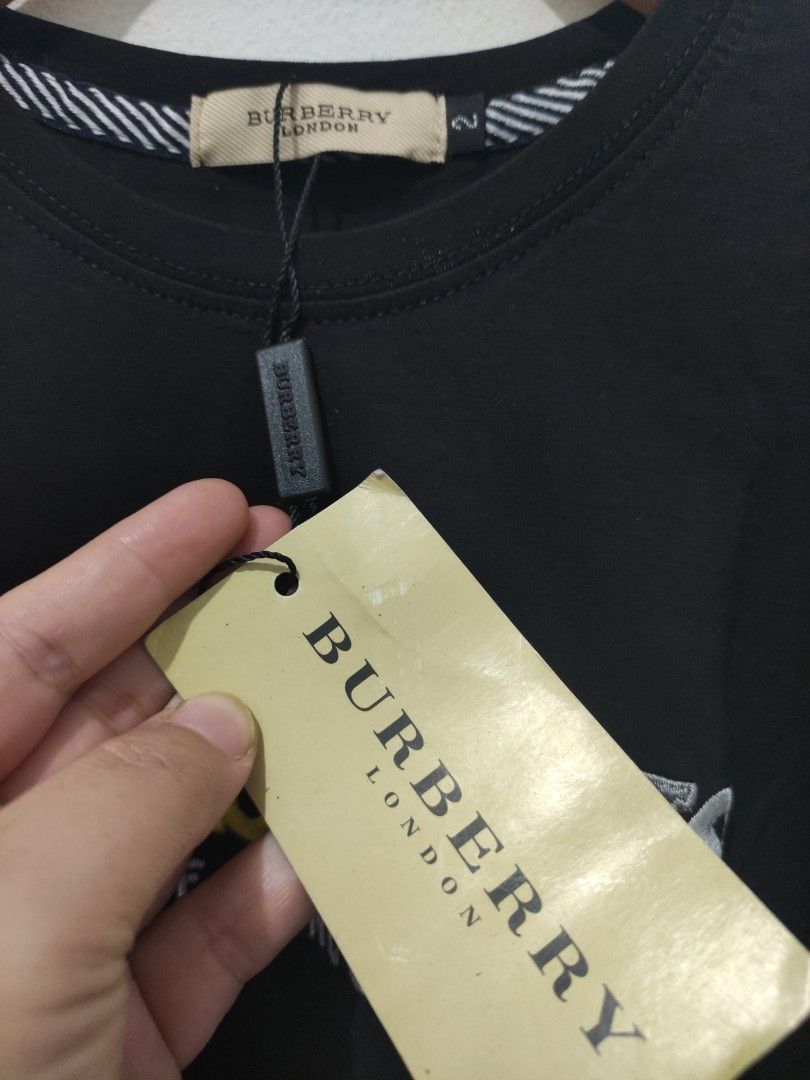 Kaos Burberry London Anak Size 2 Import with tag