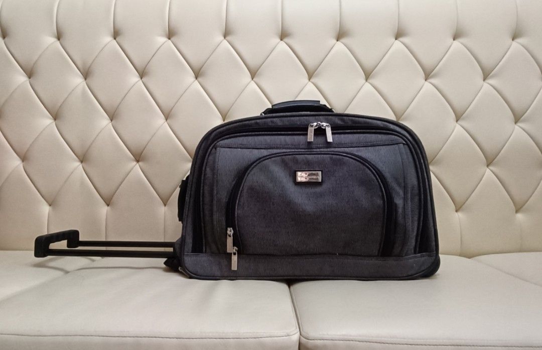Karl Lagerfeld trolley bag Luxury Bags Wallets on Carousell