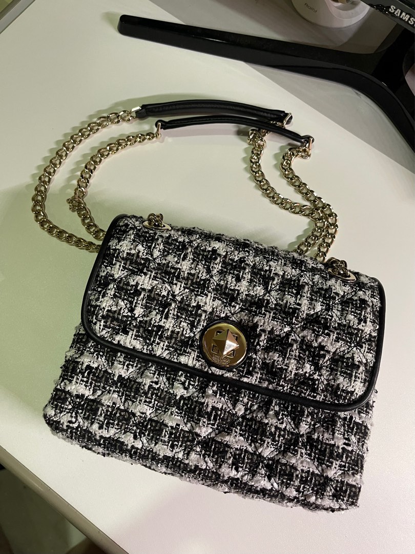 Kate spade shop tweed bag
