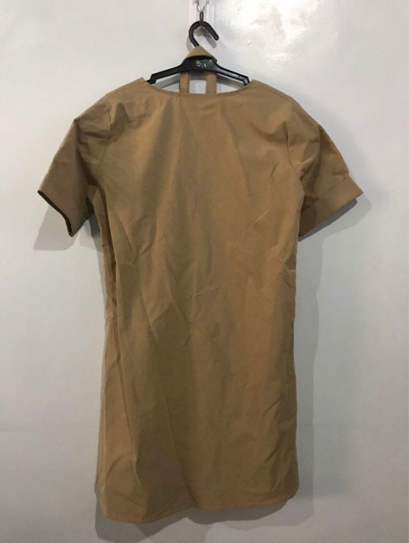Khaki dress (Category: Dresses) located in Quezon City. Submitted by sudo8 (Listing ID 1216934223, Image 2). Description: .