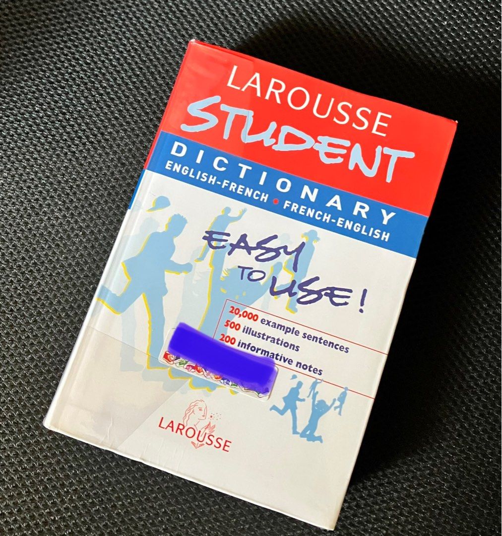 LAROUSSE STUDENT FRENCH ENGLISH DICTIONARY (Category: Textbooks) located in Manila. Submitted by rl.closet.ph (Listing ID 1216913692, Image 1). Description: .
