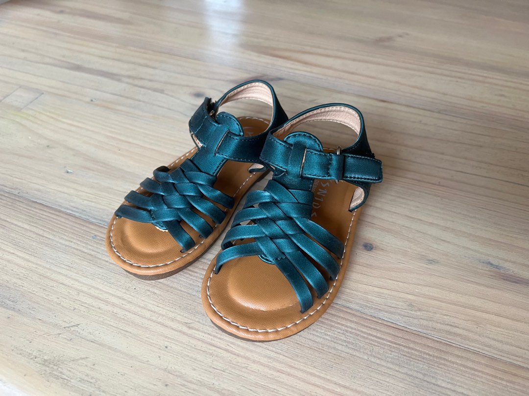 Leather Sandals Girls EU24 US8