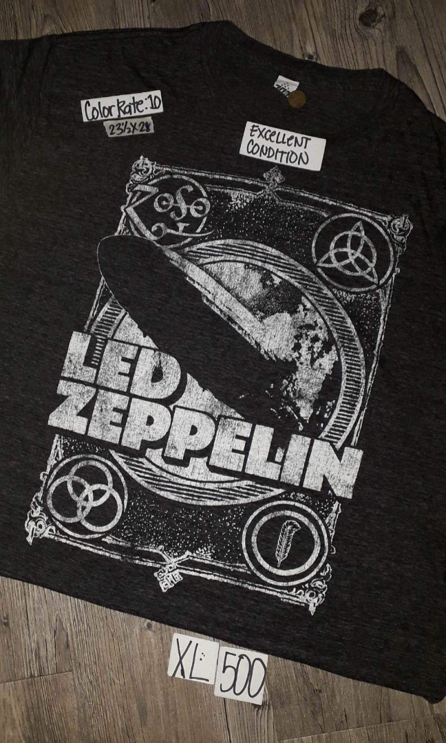 LED ZEPPELIN, Men's Fashion, Tops & Sets, Tshirts & Polo Shirts on ...