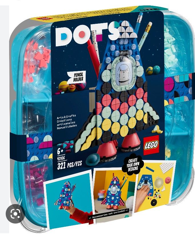 Lego dots pencil holder 41936, Hobbies & Toys, Toys & Games on Carousell