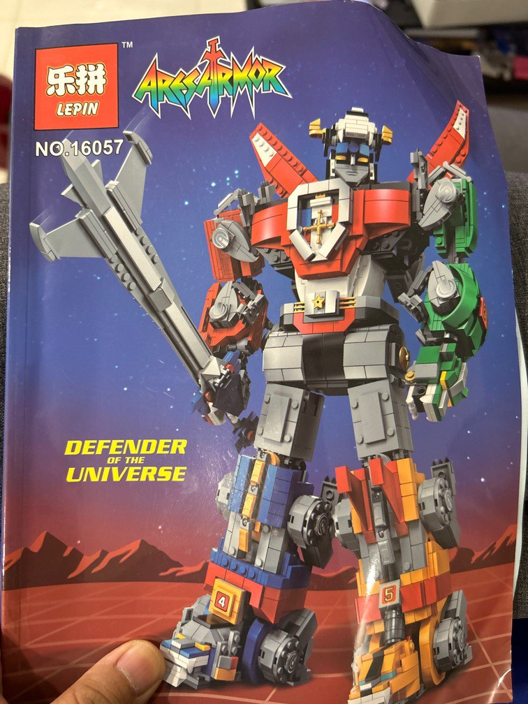 Lepin Voltron Brick Set Hobbies Toys Toys Games on Carousell