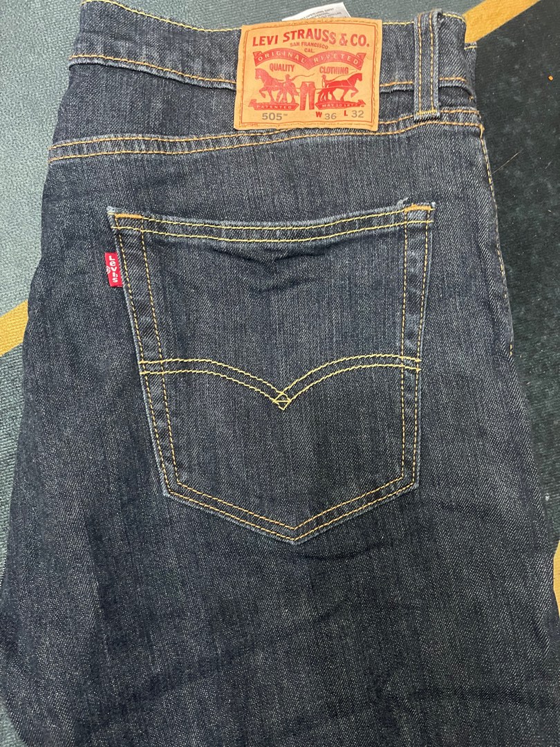 Levi 505, Men's Fashion, Bottoms, Jeans On Carousell