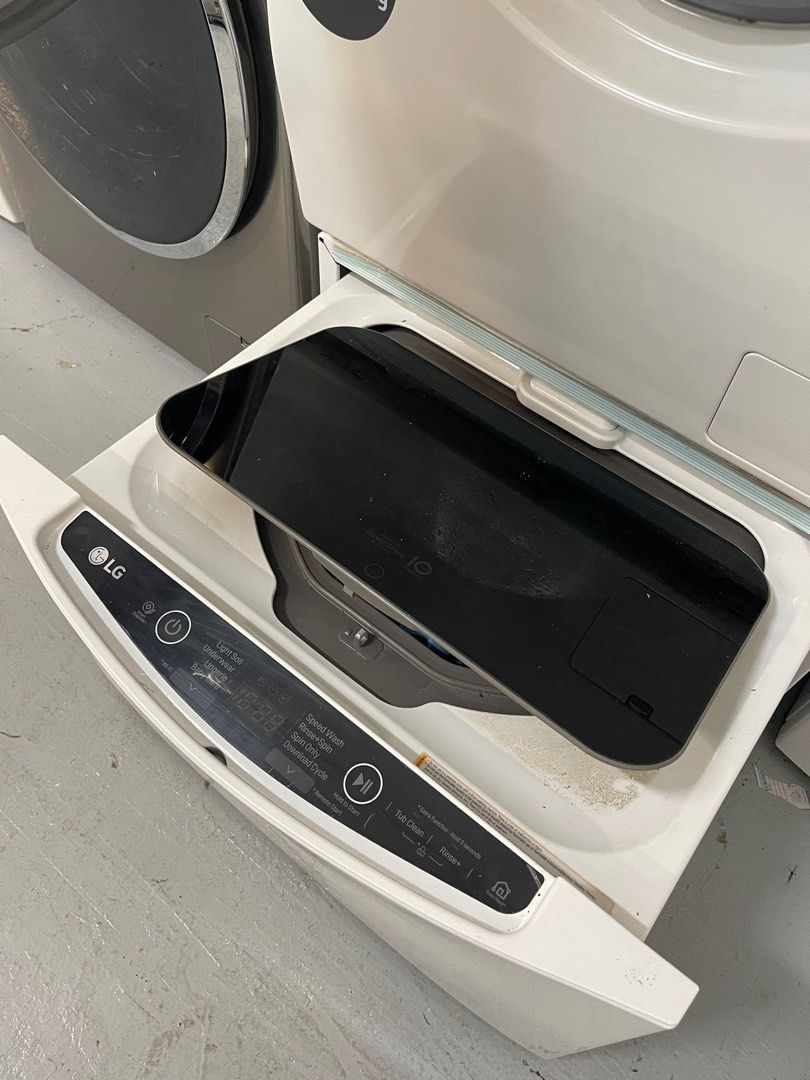 LG 10Kg/7Kg Washer & Dryer (FG1410H3W) & LG 2Kg Top Load Mini Washer