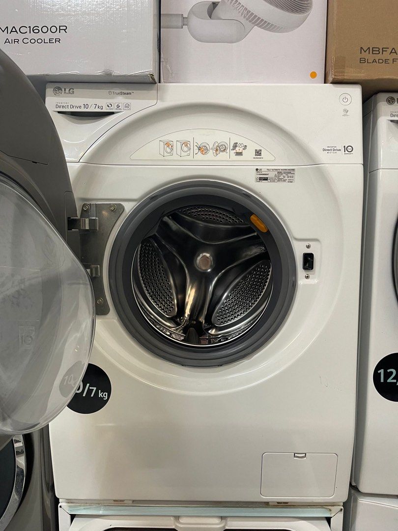 LG 10Kg/7Kg Washer & Dryer (FG1410H3W) & LG 2Kg Top Load Mini Washer